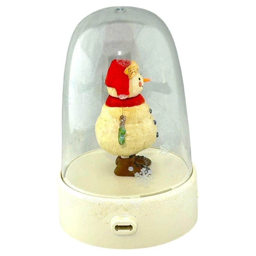 Hallmark HAPPY TAPPER SNOWMAN 2008‎ Musical Animated Figurine